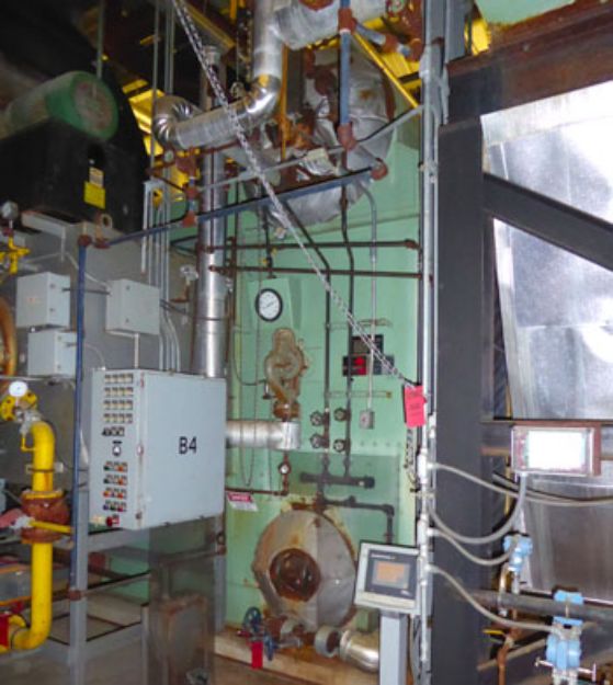 Picture of 80000 Lb/Hr. Nebraska Boiler Model NS-F-72 Water Tube Boiler