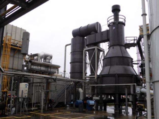 Picture of 50,000 Lbs/Hr. Bio-Mass Gasification / Steam Boiler System