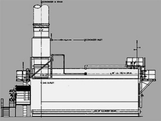 Picture of 230000 Lbs/Hr. (104 MT/hour) 1200 PSI (82.7 Bar) Operating Presssure