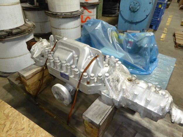 400 GPM Sulzer Boiler Feedwater Pump, Model MSD 3x6x9E, 5-Stages